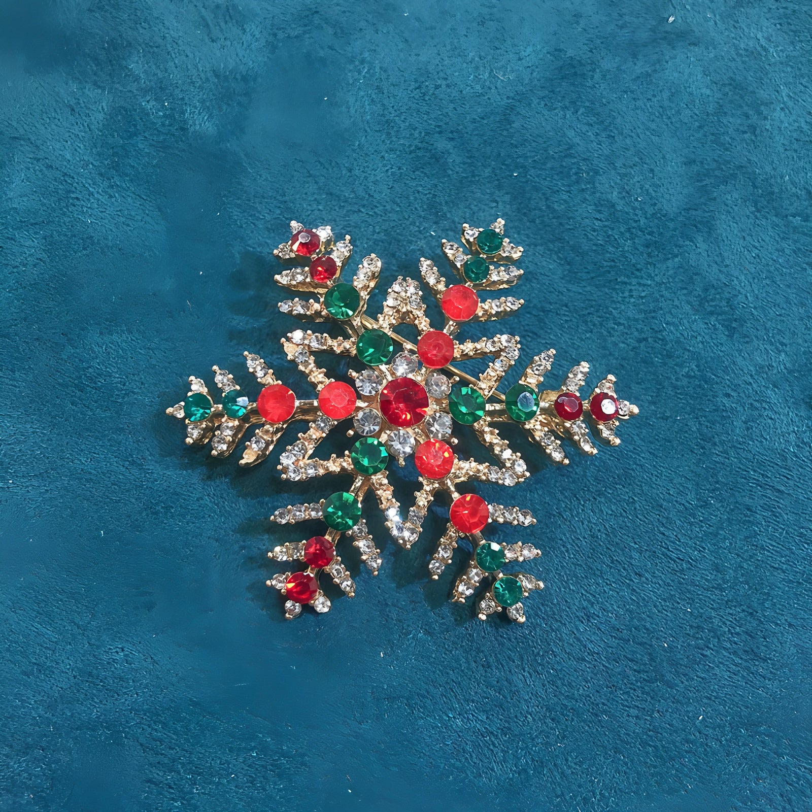 Christmas brooch