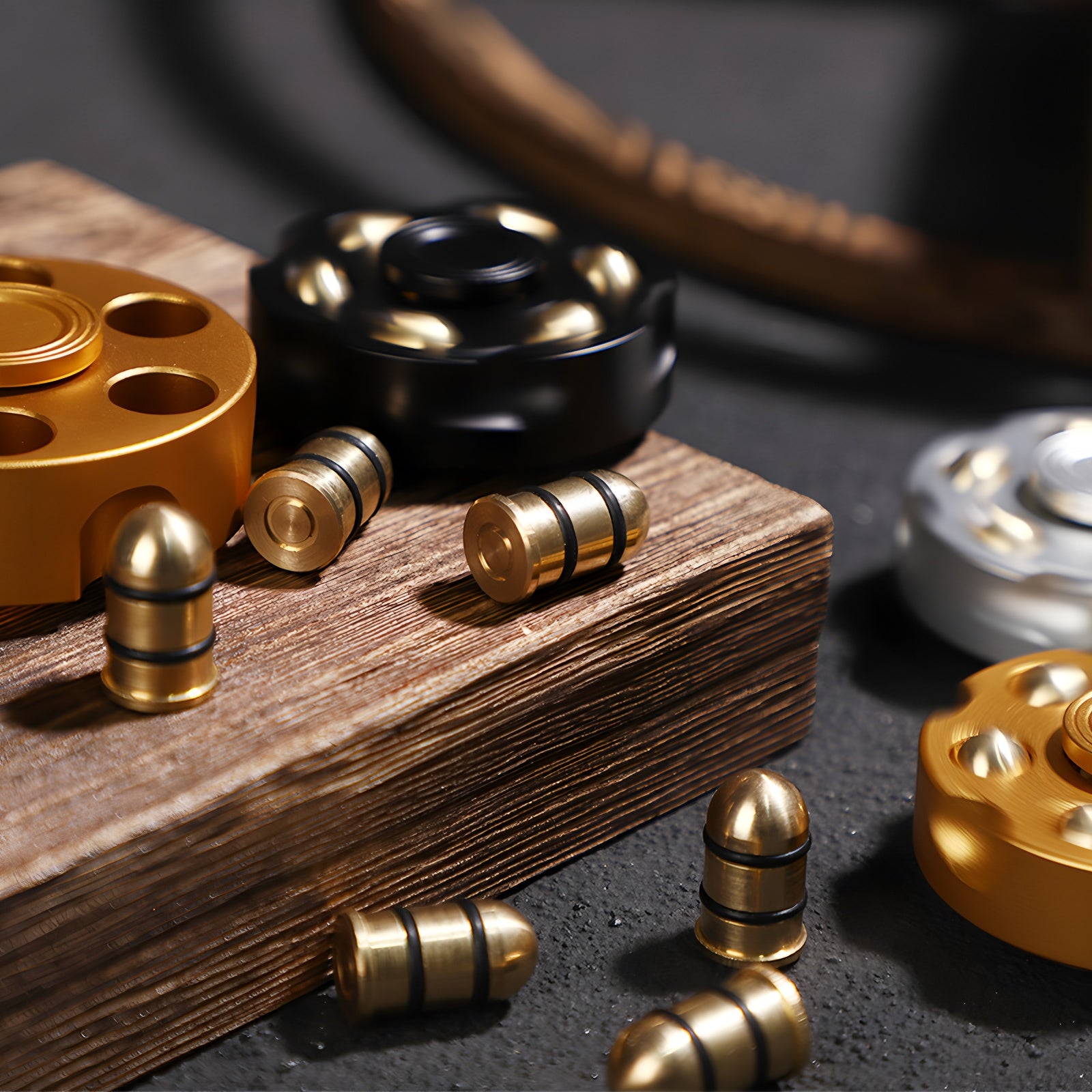 Revolver fingertip spinner