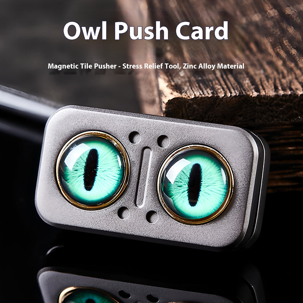 Owl fingertip spinner