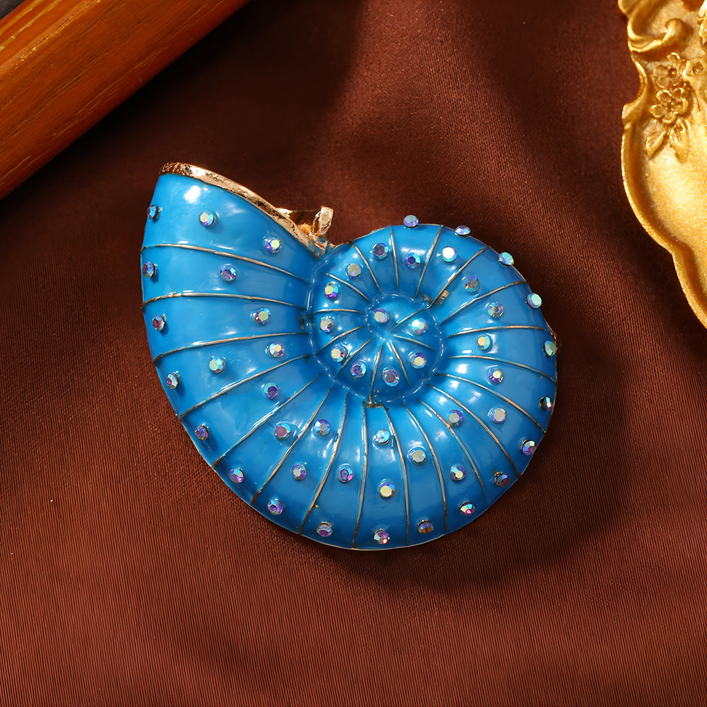 Vintage Conch Brooch