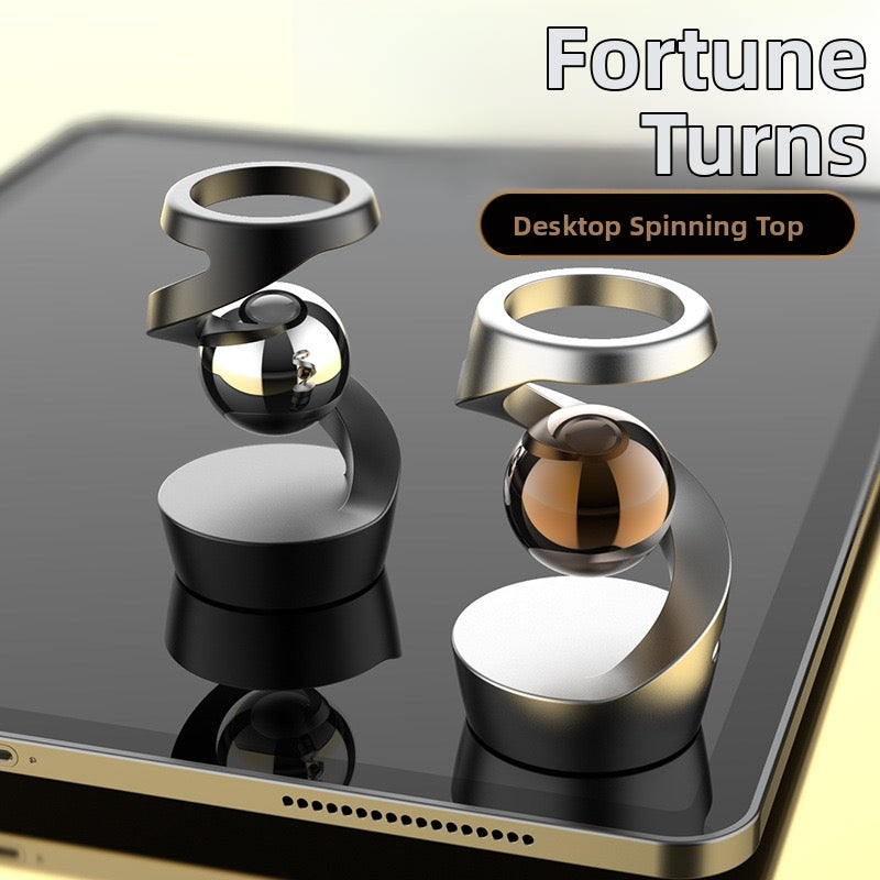 Desktop floating gyroscope
