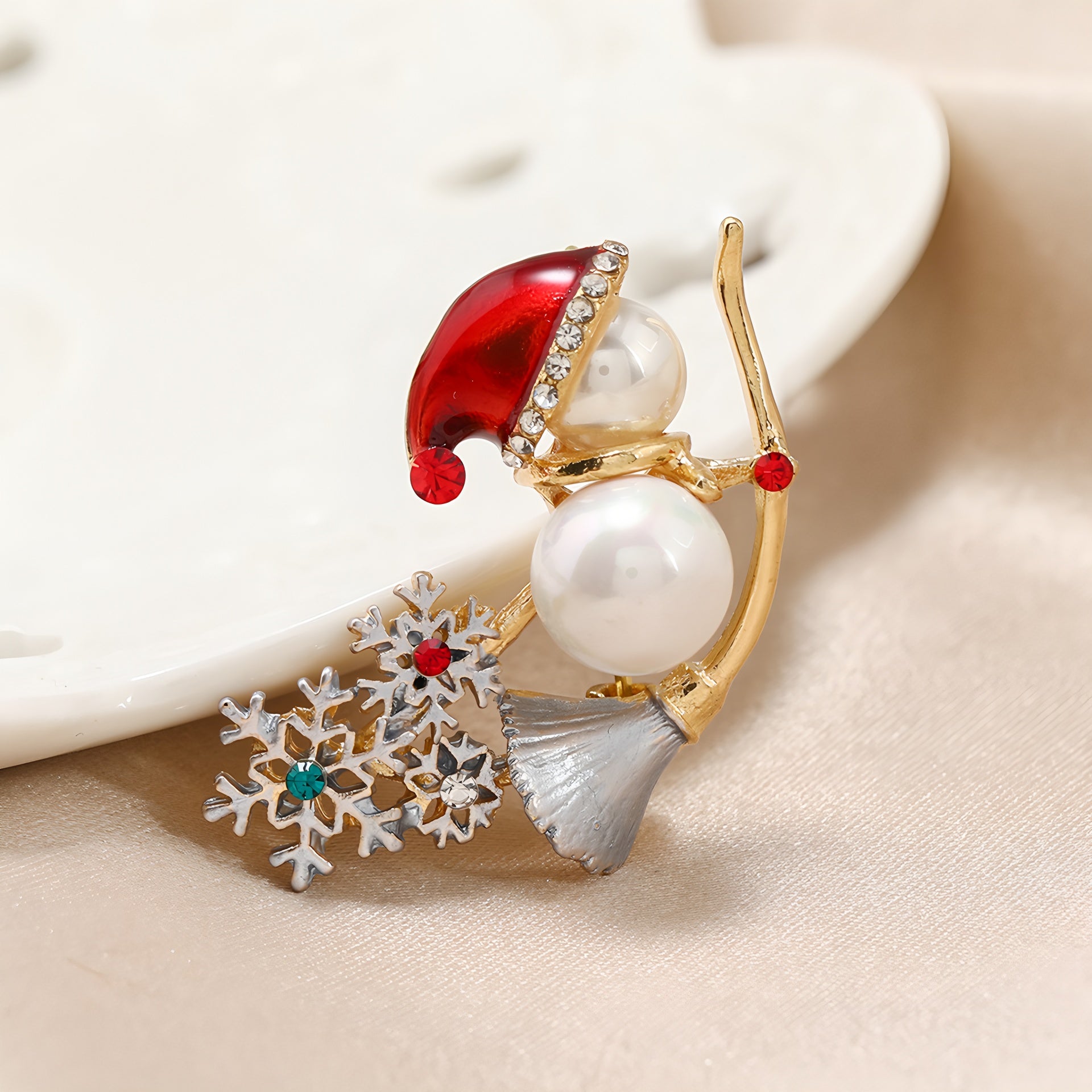 Christmas brooch