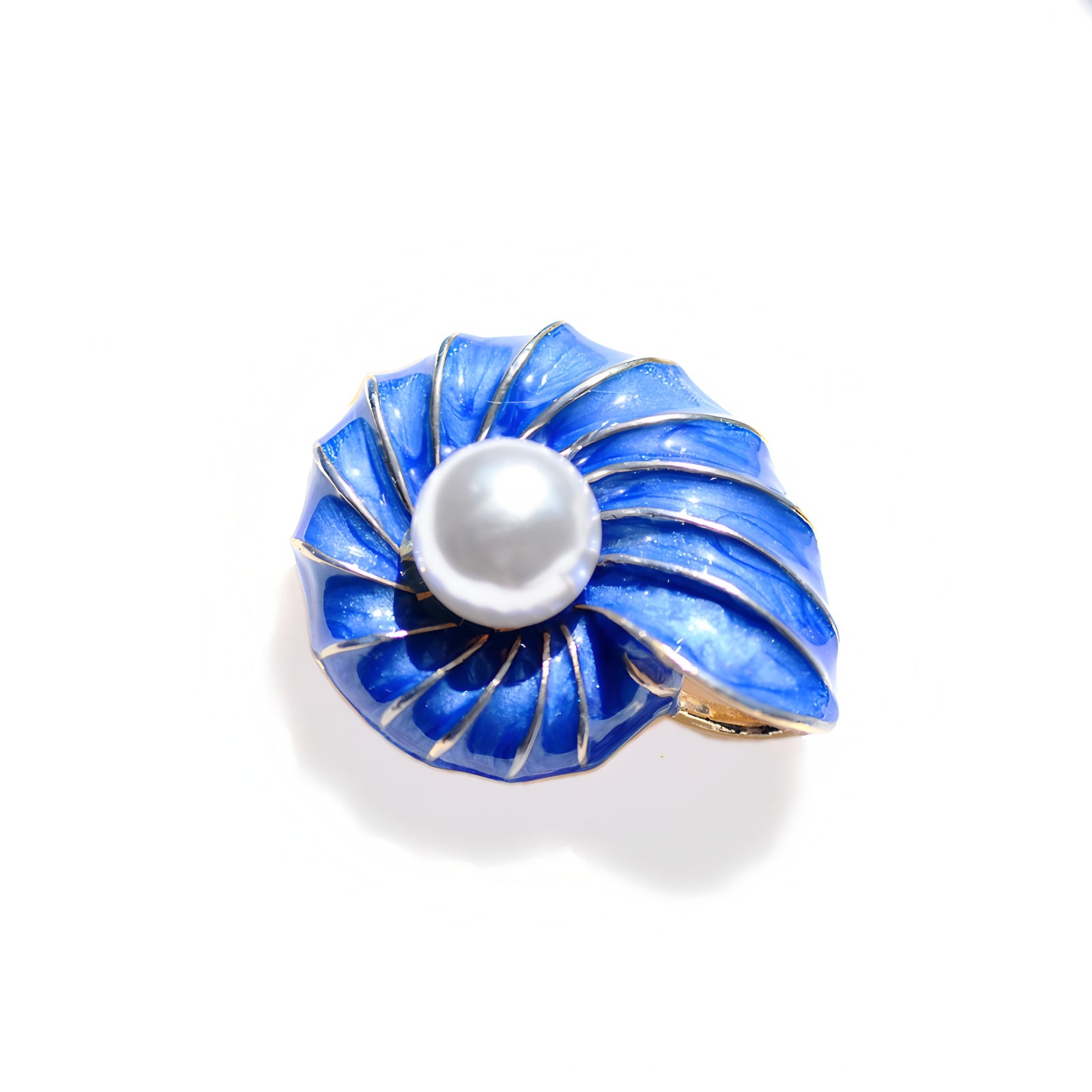 Exquisite Conch Pearl Brooch