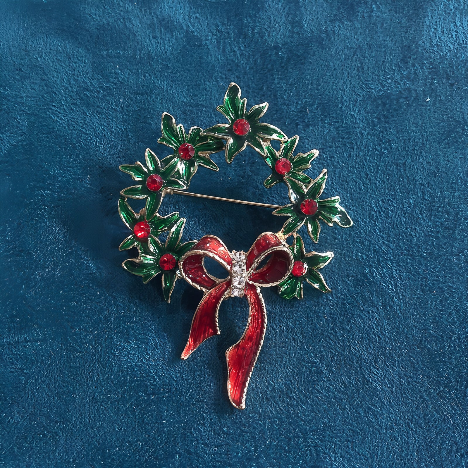 Christmas brooch