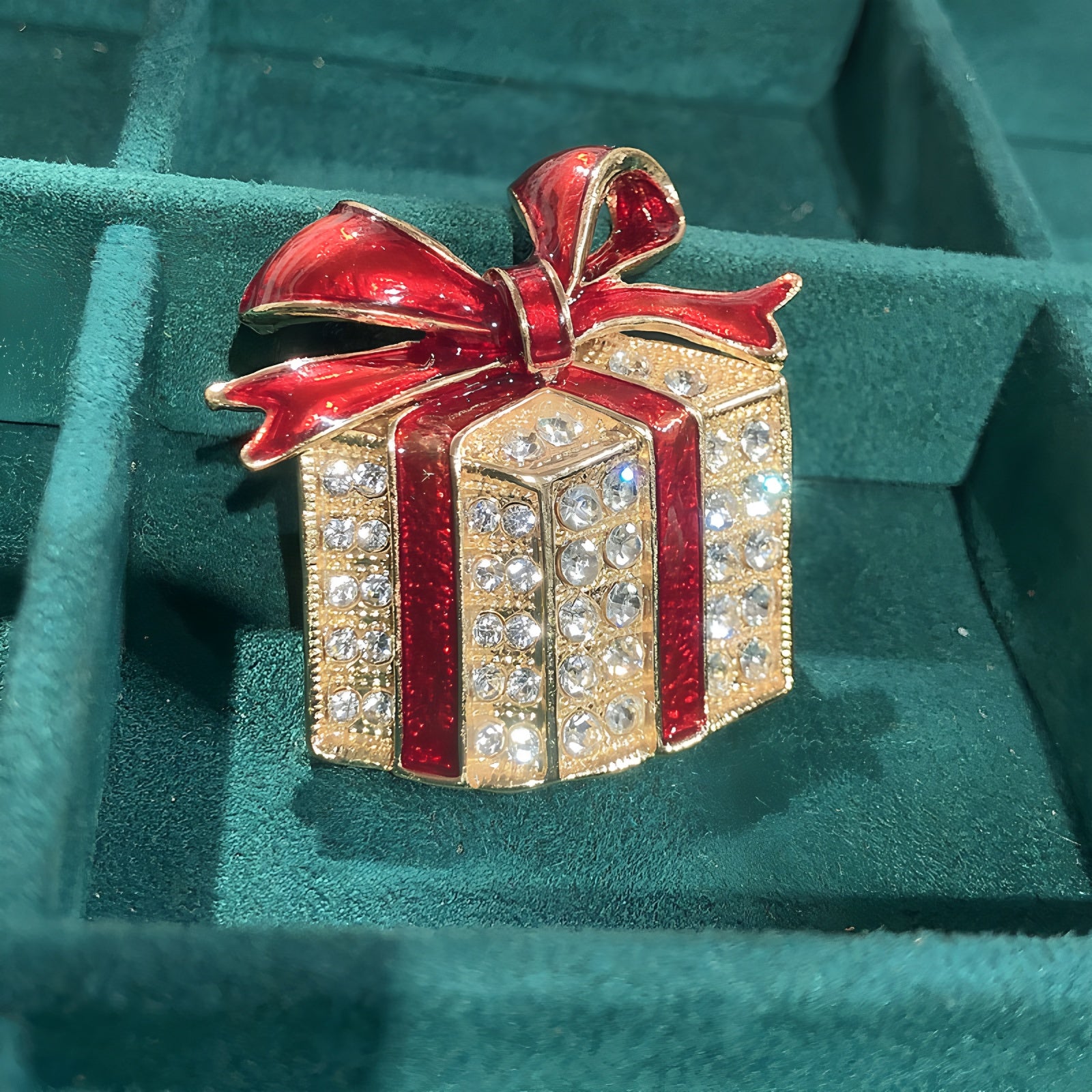 Christmas brooch