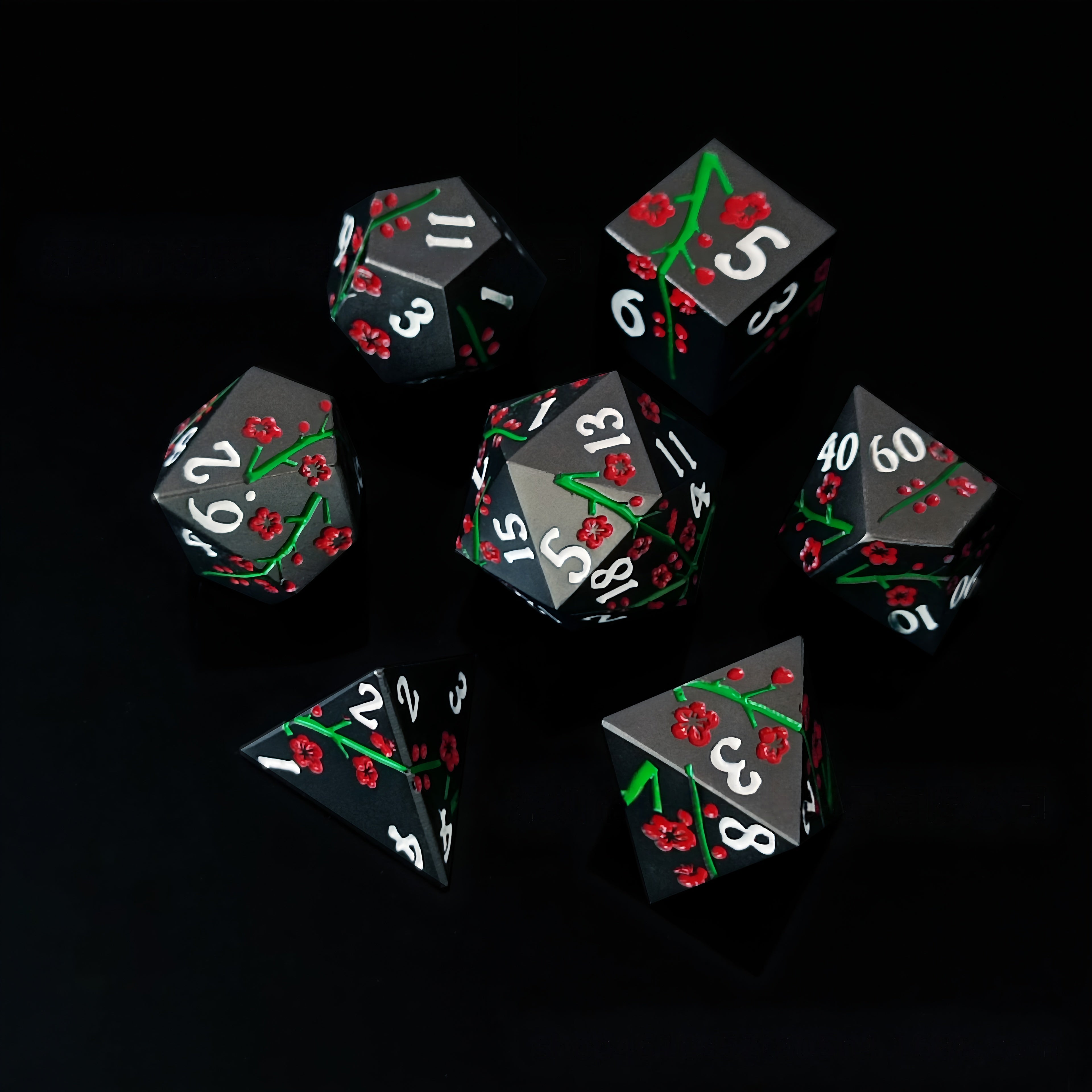 Plum blossom dice