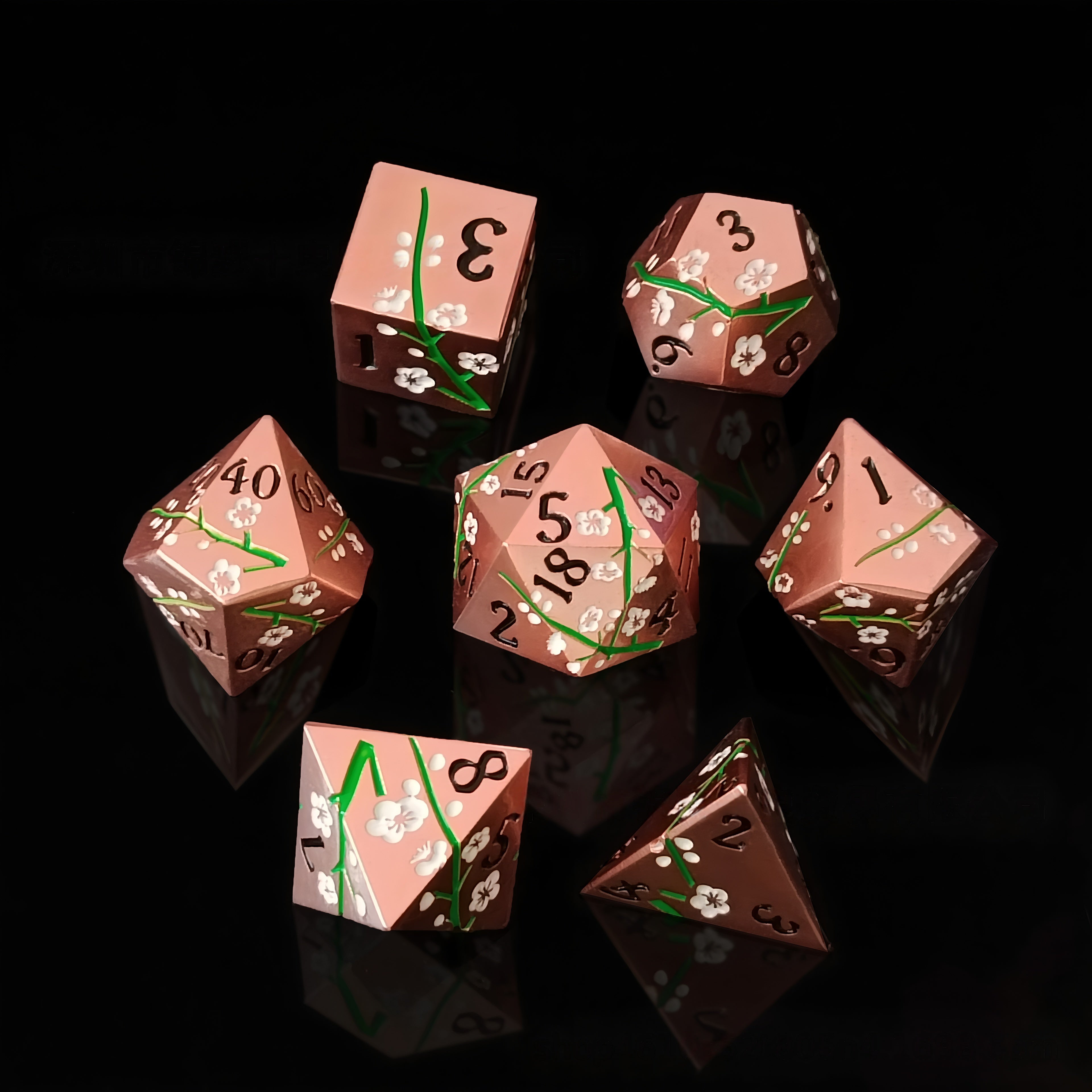 Plum blossom dice